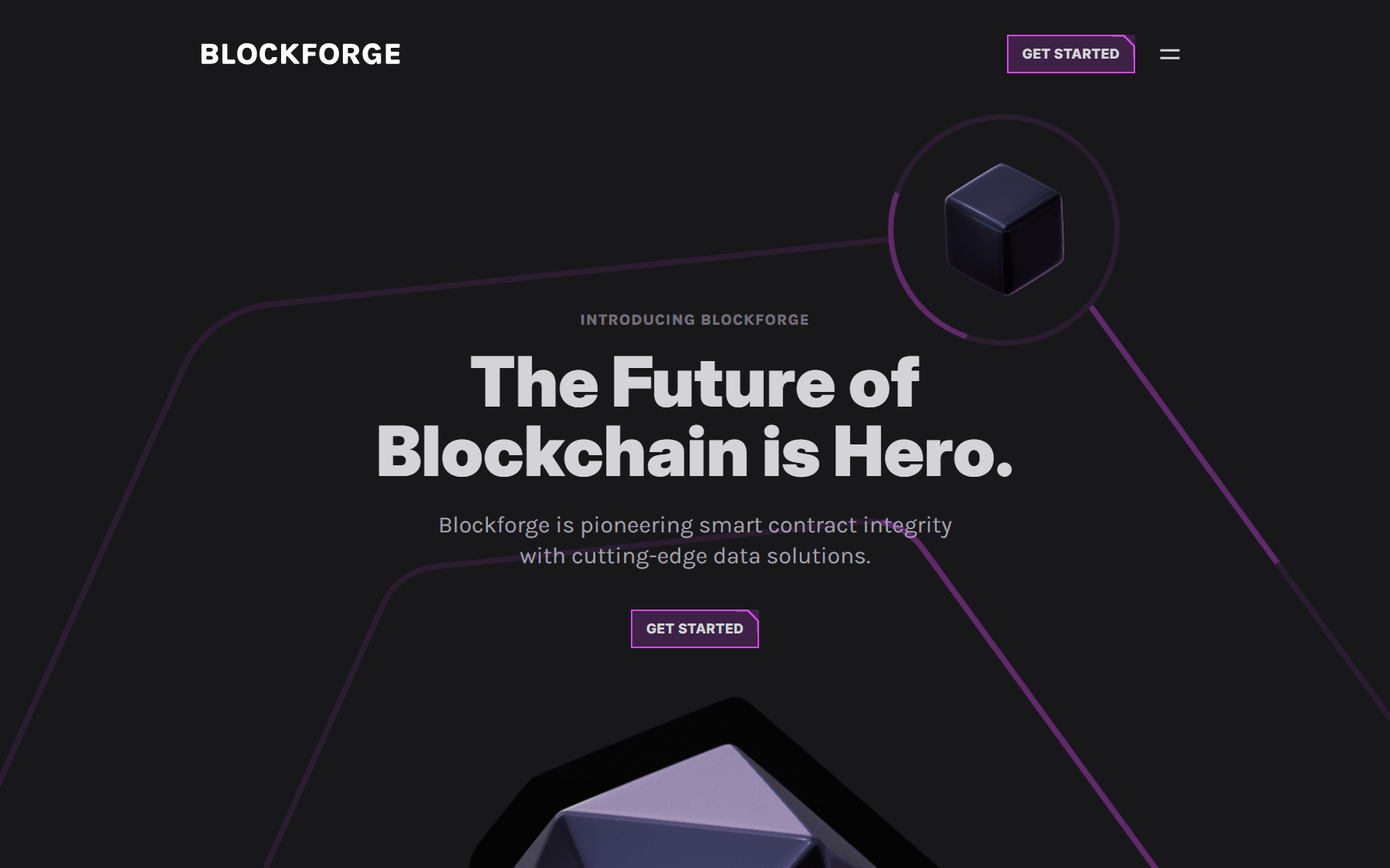 Dark Saas Blockchain Website