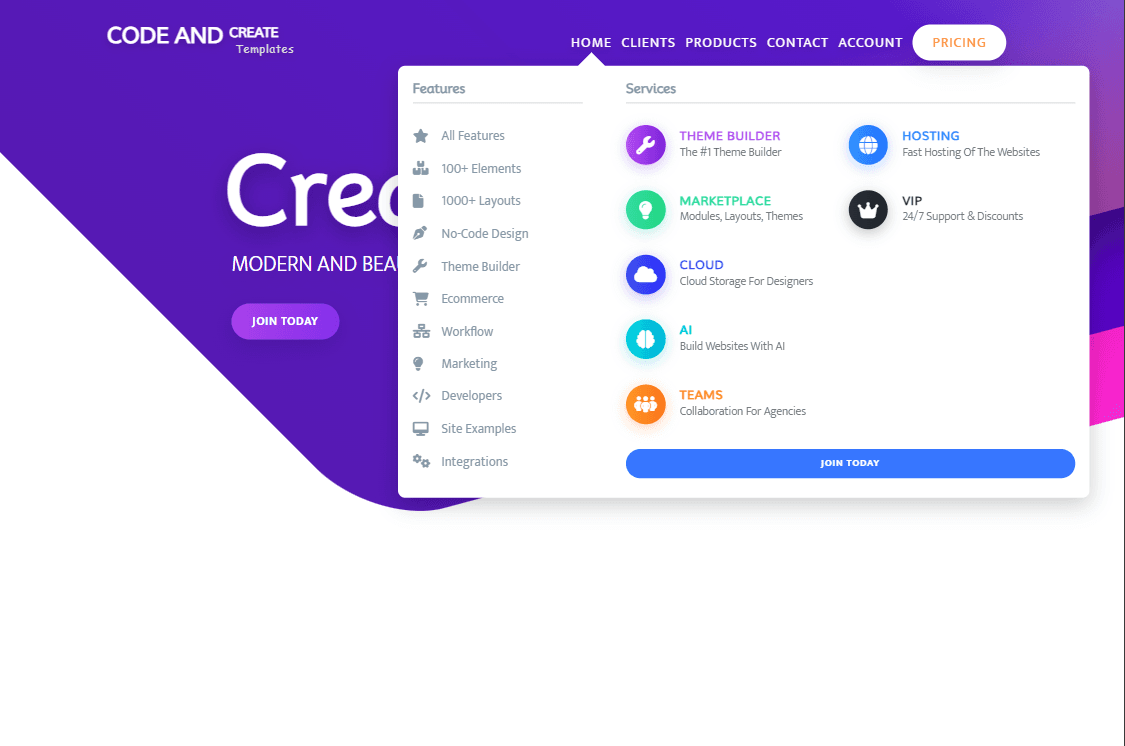 Responsive Multipage Website